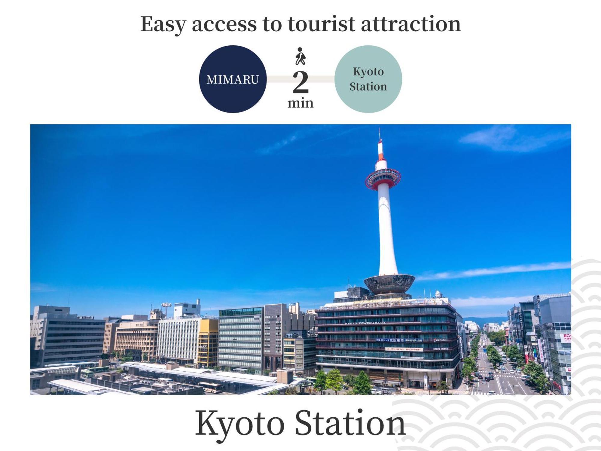 Готель Mimaru Kyoto Station Екстер'єр фото